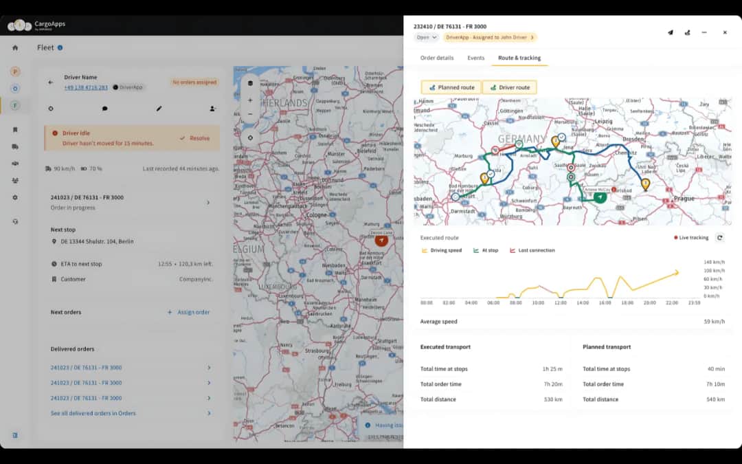 Google Maps dla ciężarówek? Pułapka! Poznaj alternatywy TIR