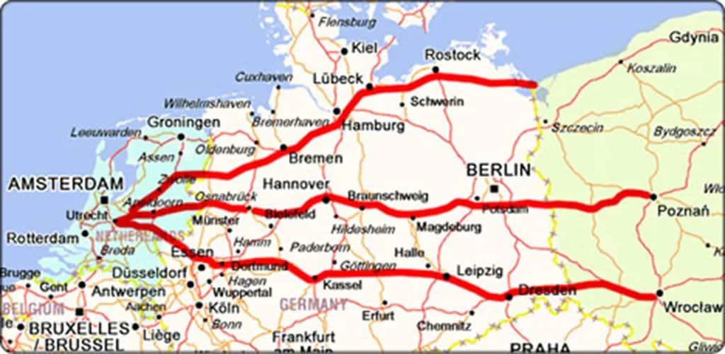 Wybierz najlepszą trasę z Holandii do Polski: Poradnik eksperta